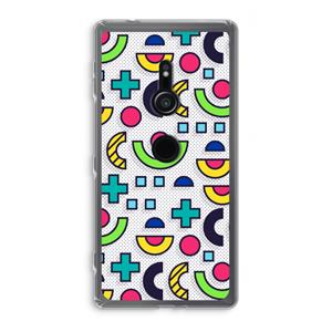 CaseCompany 8-bit N°6: Sony Xperia XZ2 Transparant Hoesje