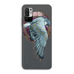 CaseCompany Golden Falcon: Xiaomi Redmi Note 10 5G Transparant Hoesje