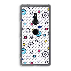 CaseCompany 8-bit N°9: Sony Xperia XZ2 Transparant Hoesje