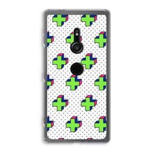 CaseCompany 8-bit N°10: Sony Xperia XZ2 Transparant Hoesje