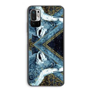CaseCompany Golden Fox: Xiaomi Redmi Note 10 5G Transparant Hoesje