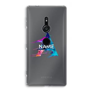 CaseCompany Abstract Spectrum: Sony Xperia XZ2 Transparant Hoesje