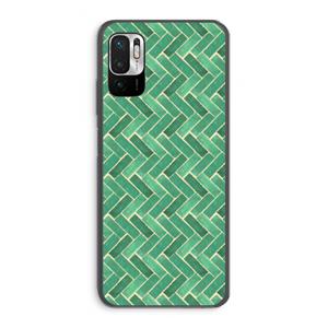 CaseCompany Moroccan tiles 2: Xiaomi Redmi Note 10 5G Transparant Hoesje