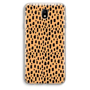 CaseCompany Panter: Samsung Galaxy J7 (2017) Transparant Hoesje