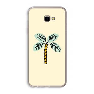 CaseCompany Palmboom: Samsung Galaxy J4 Plus Transparant Hoesje