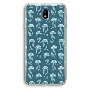 CaseCompany Kwallie: Samsung Galaxy J7 (2017) Transparant Hoesje