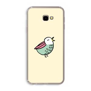 CaseCompany Birdy: Samsung Galaxy J4 Plus Transparant Hoesje