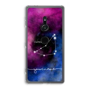 CaseCompany Sterrenbeeld - Donker: Sony Xperia XZ2 Transparant Hoesje