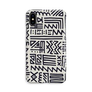 CaseCompany Marrakech print: iPhone X Volledig Geprint Hoesje