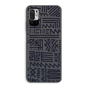 CaseCompany Marrakech print: Xiaomi Redmi Note 10 5G Transparant Hoesje