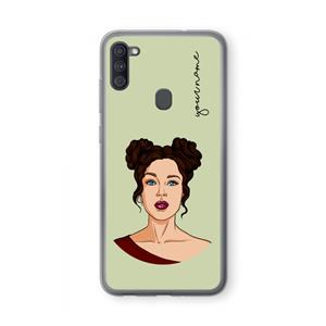 CaseCompany Pop-Art Creator: Samsung Galaxy A11 Transparant Hoesje