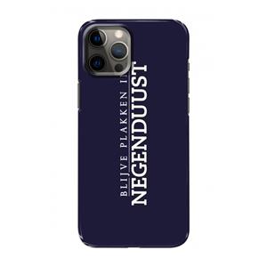 CaseCompany Blijve plakken in Negenduust: Volledig geprint iPhone 12 Pro Hoesje