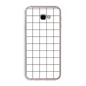 CaseCompany Rooster: Samsung Galaxy J4 Plus Transparant Hoesje