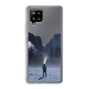 CaseCompany Wanderlust: Samsung Galaxy A42 5G Transparant Hoesje