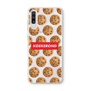 CaseCompany Koekerond: Samsung Galaxy A70 Transparant Hoesje