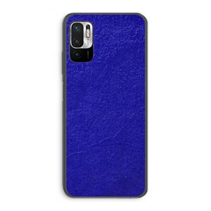 CaseCompany Majorelle Blue: Xiaomi Redmi Note 10 5G Transparant Hoesje