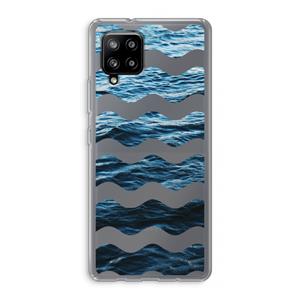 CaseCompany Oceaan: Samsung Galaxy A42 5G Transparant Hoesje