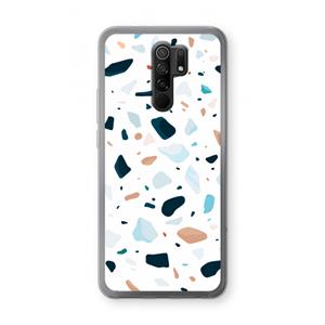CaseCompany Terrazzo N°13: Xiaomi Redmi 9 Transparant Hoesje