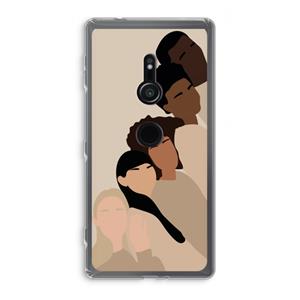 CaseCompany Sweet creatures: Sony Xperia XZ2 Transparant Hoesje