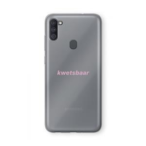 CaseCompany kwetsbaar: Samsung Galaxy A11 Transparant Hoesje