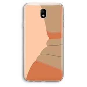 CaseCompany Bikini: Samsung Galaxy J7 (2017) Transparant Hoesje