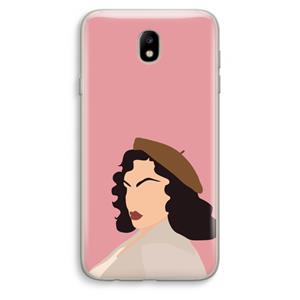 CaseCompany Confidence: Samsung Galaxy J7 (2017) Transparant Hoesje