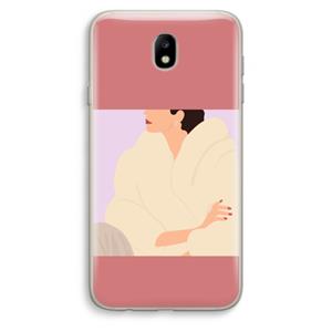 CaseCompany Cosy: Samsung Galaxy J7 (2017) Transparant Hoesje