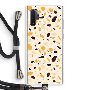 CaseCompany Terrazzo N°13: Samsung Galaxy Note 10 Plus Transparant Hoesje met koord