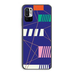 CaseCompany Gestalte 5: Xiaomi Redmi Note 10 5G Transparant Hoesje