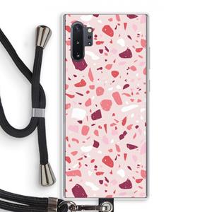 CaseCompany Terrazzo N°15: Samsung Galaxy Note 10 Plus Transparant Hoesje met koord
