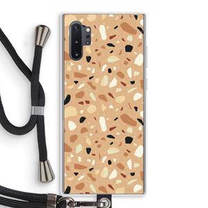 CaseCompany Terrazzo N°17: Samsung Galaxy Note 10 Plus Transparant Hoesje met koord