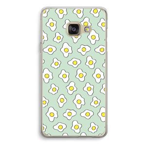 CaseCompany Spiegeleitjes: Samsung A3 (2017) Transparant Hoesje