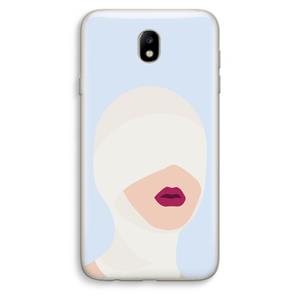 CaseCompany Incognito: Samsung Galaxy J7 (2017) Transparant Hoesje