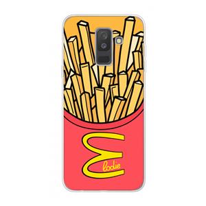 CaseCompany McElodie: Samsung Galaxy A6 Plus (2018) Transparant Hoesje