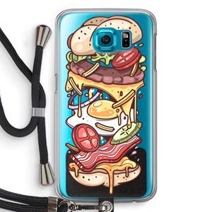 CaseCompany Diet Coke Please: Samsung Galaxy S6 Transparant Hoesje met koord