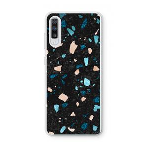 CaseCompany Terrazzo N°11: Samsung Galaxy A70 Transparant Hoesje