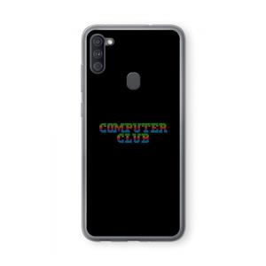 CaseCompany Retro: Samsung Galaxy A11 Transparant Hoesje