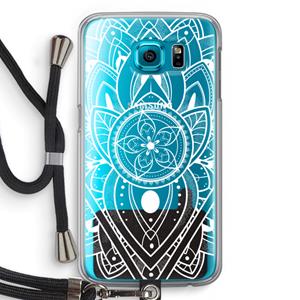 CaseCompany It's Complicated: Samsung Galaxy S6 Transparant Hoesje met koord
