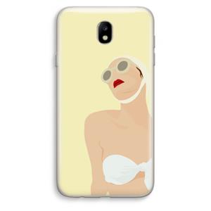 CaseCompany Summer: Samsung Galaxy J7 (2017) Transparant Hoesje