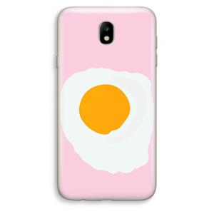 CaseCompany Sunny side up: Samsung Galaxy J7 (2017) Transparant Hoesje