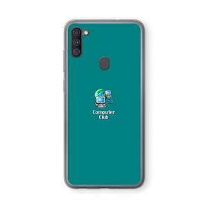 CaseCompany Win98: Samsung Galaxy A11 Transparant Hoesje