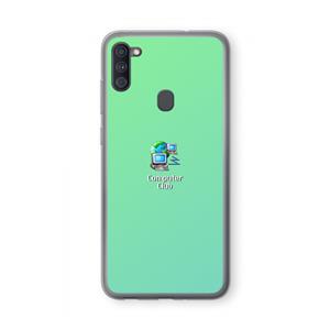 CaseCompany Win98: Samsung Galaxy A11 Transparant Hoesje