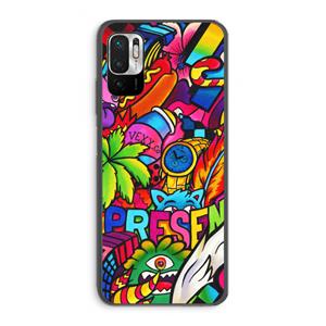 CaseCompany Represent: Xiaomi Redmi Note 10 5G Transparant Hoesje