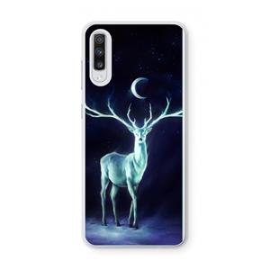 CaseCompany Nightbringer: Samsung Galaxy A70 Transparant Hoesje