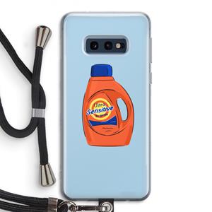 CaseCompany Ultra Sensitive: Samsung Galaxy S10e Transparant Hoesje met koord