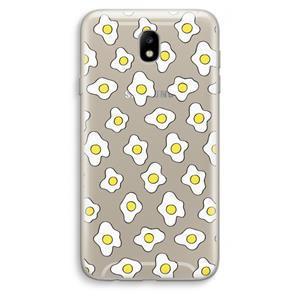 CaseCompany Spiegeleitjes: Samsung Galaxy J7 (2017) Transparant Hoesje