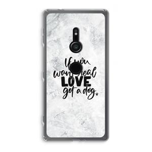 CaseCompany Partner in crime: Sony Xperia XZ2 Transparant Hoesje