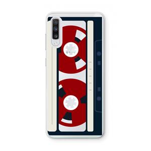 CaseCompany Here's your tape: Samsung Galaxy A70 Transparant Hoesje