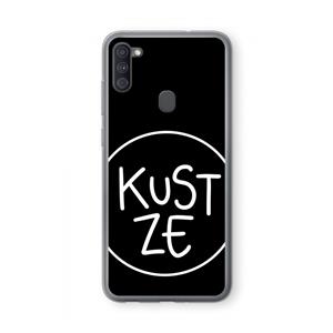 CaseCompany KUST ZE: Samsung Galaxy A11 Transparant Hoesje