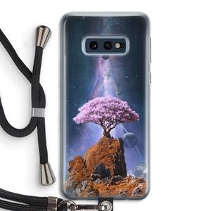 CaseCompany Ambition: Samsung Galaxy S10e Transparant Hoesje met koord